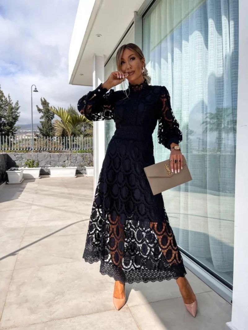 Chiara Abito in Pizzo Elegante