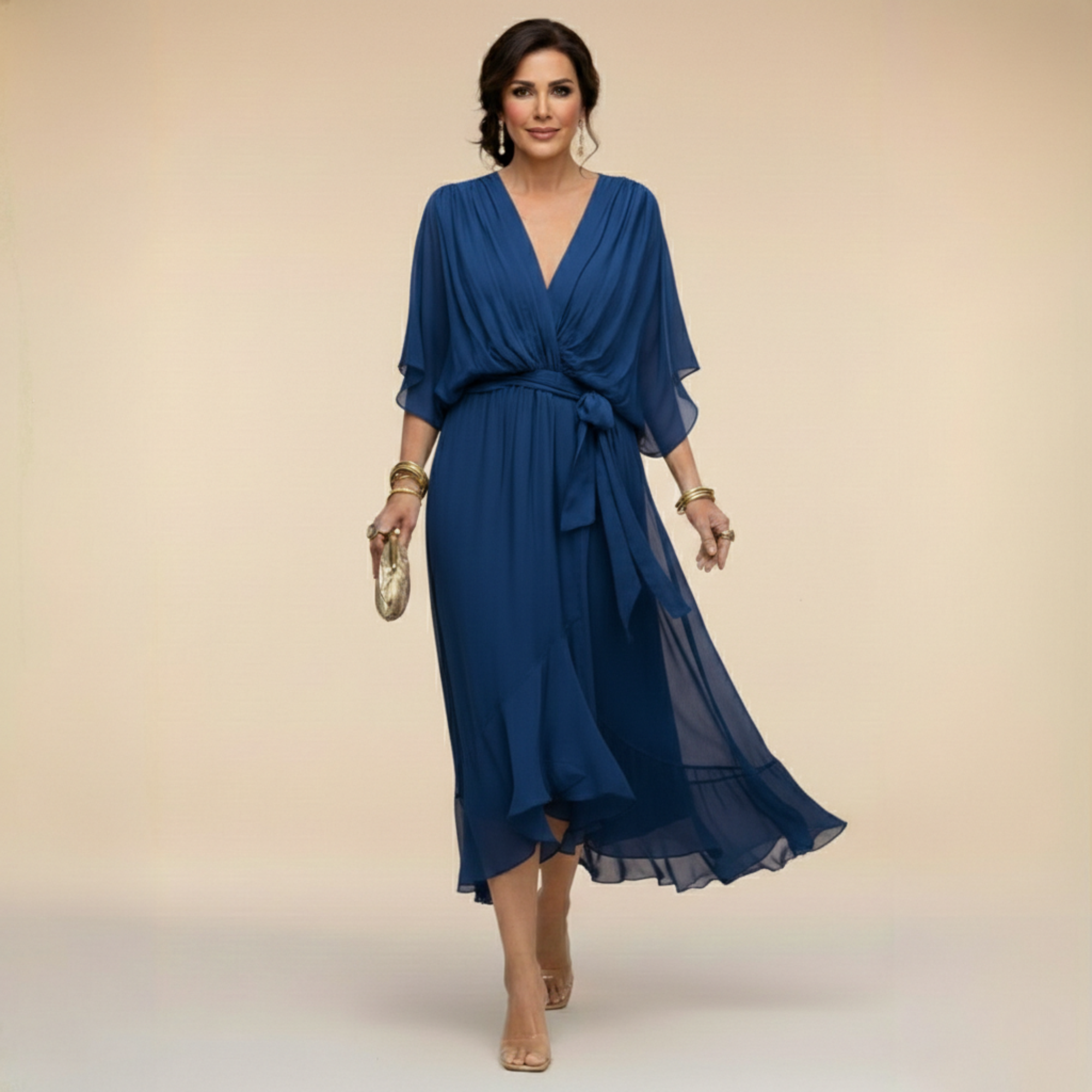 Maria Abito in Chiffon