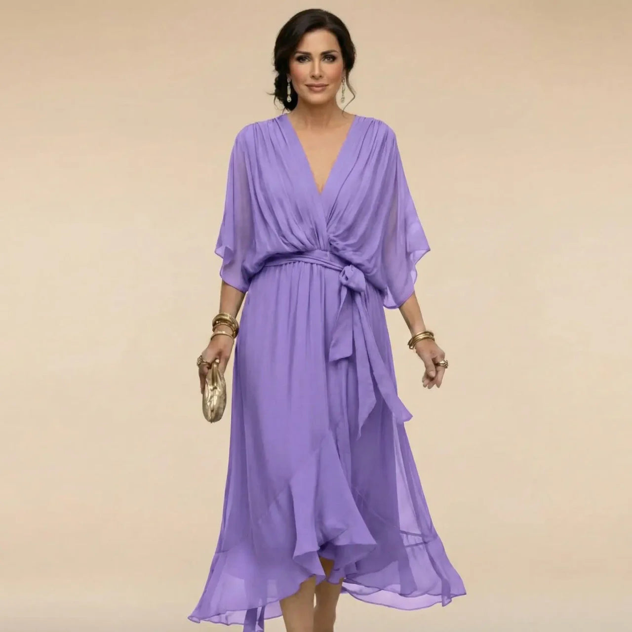 Maria Abito in Chiffon