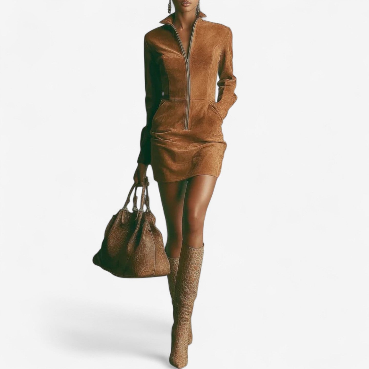 Claverie™ Abito con Zip