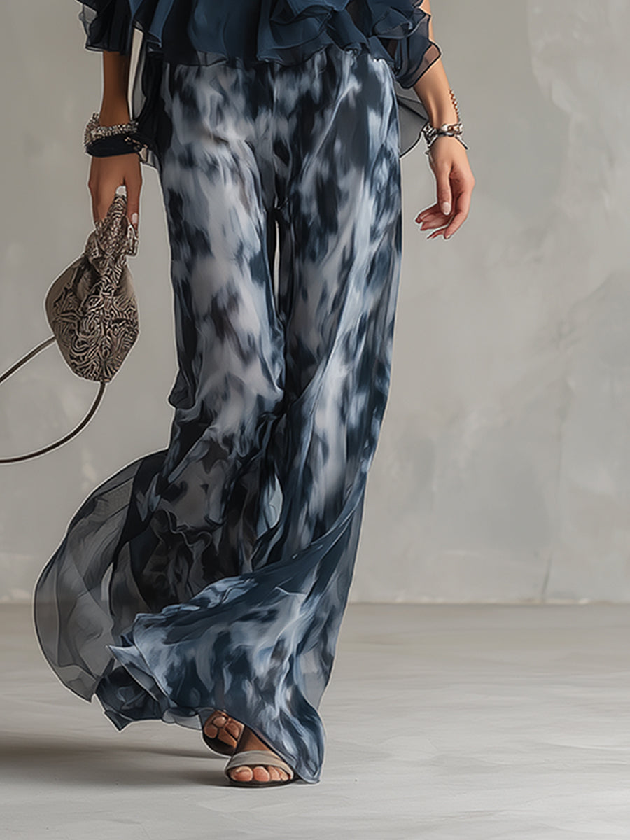 Ludovica Completo in Chiffon Elegante