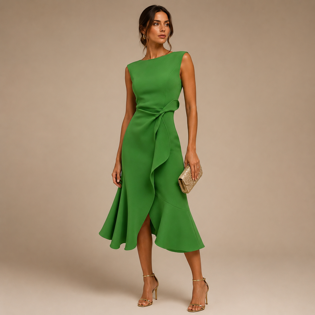 Valenza Abito Midi Elegante