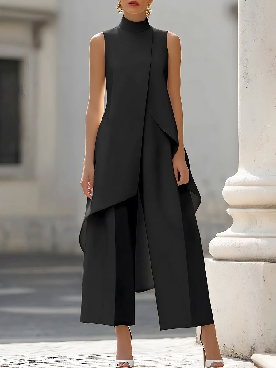 Bianca Completo Elegante Asimmetrico