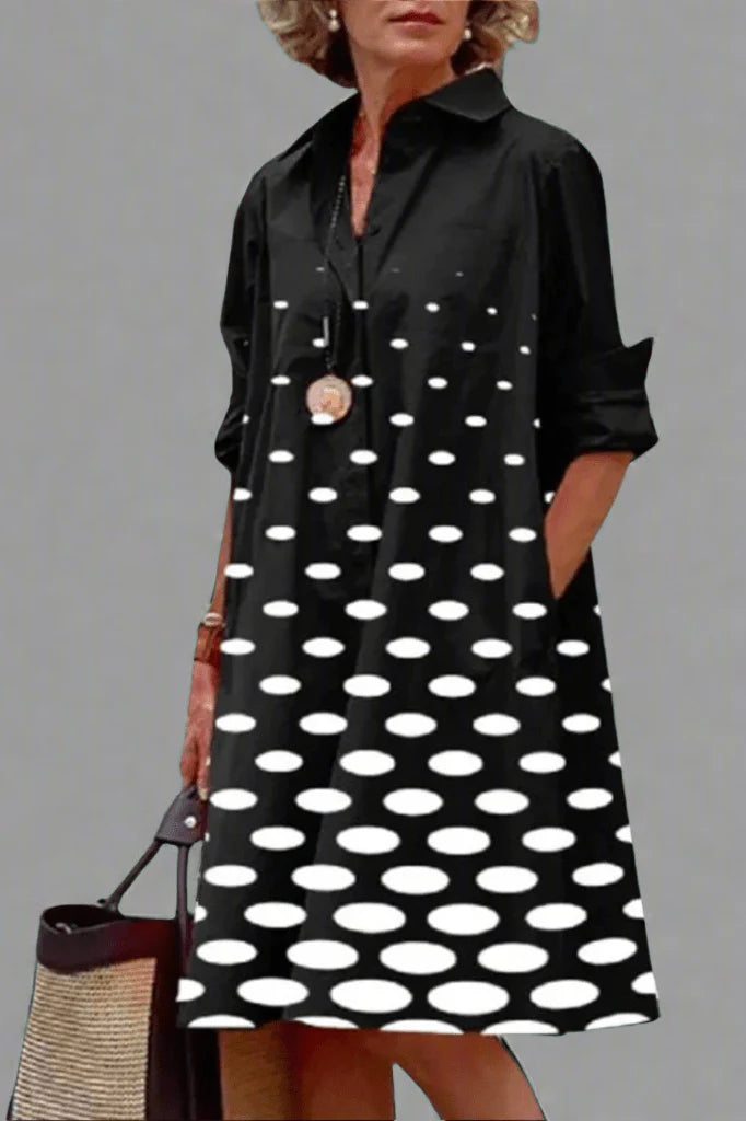 Vestito Midi Comfort Lineare