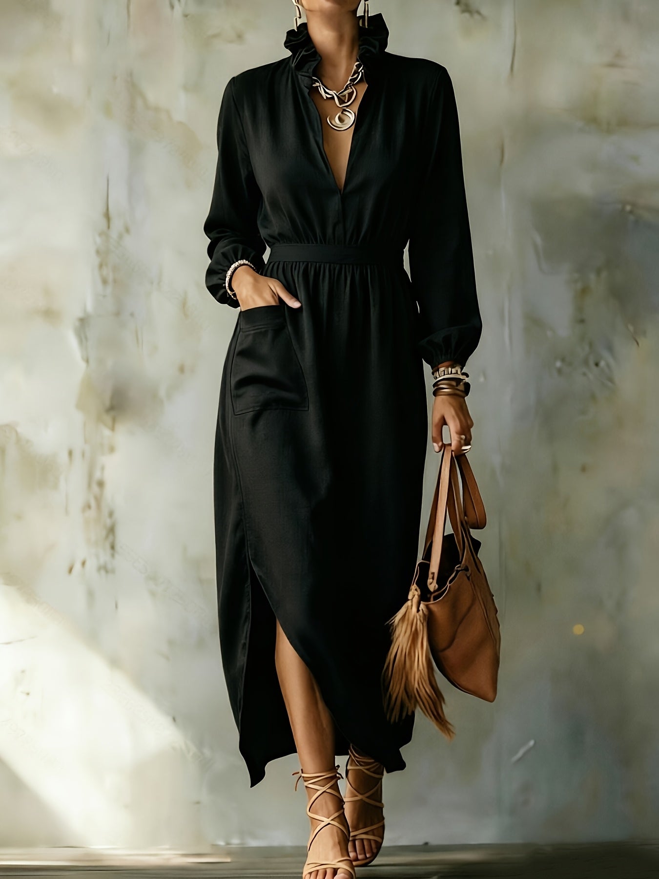 Giulia Abito Elegante con Cintura