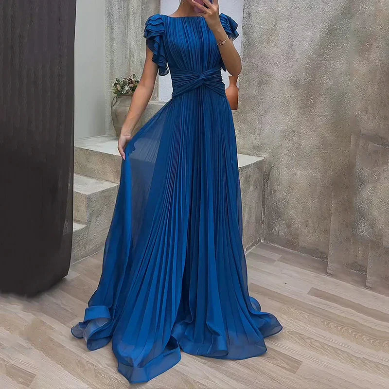 Celeste Abito plissé elegante