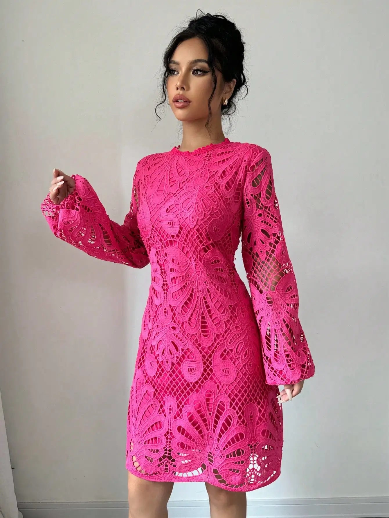 Serena Abito in Pizzo Elegante