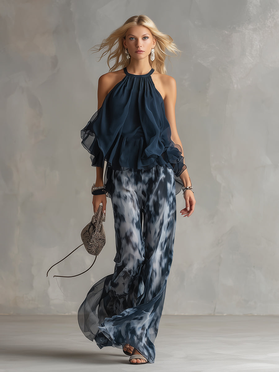 Ludovica Completo in Chiffon Elegante