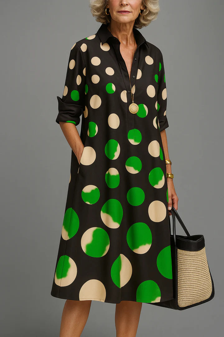 Vestito Midi Comfort Lineare