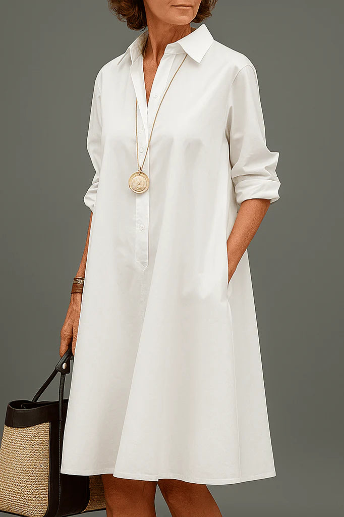Vestito Midi Comfort Lineare