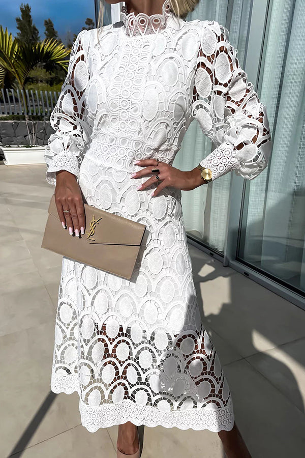 Chiara Abito in Pizzo Elegante