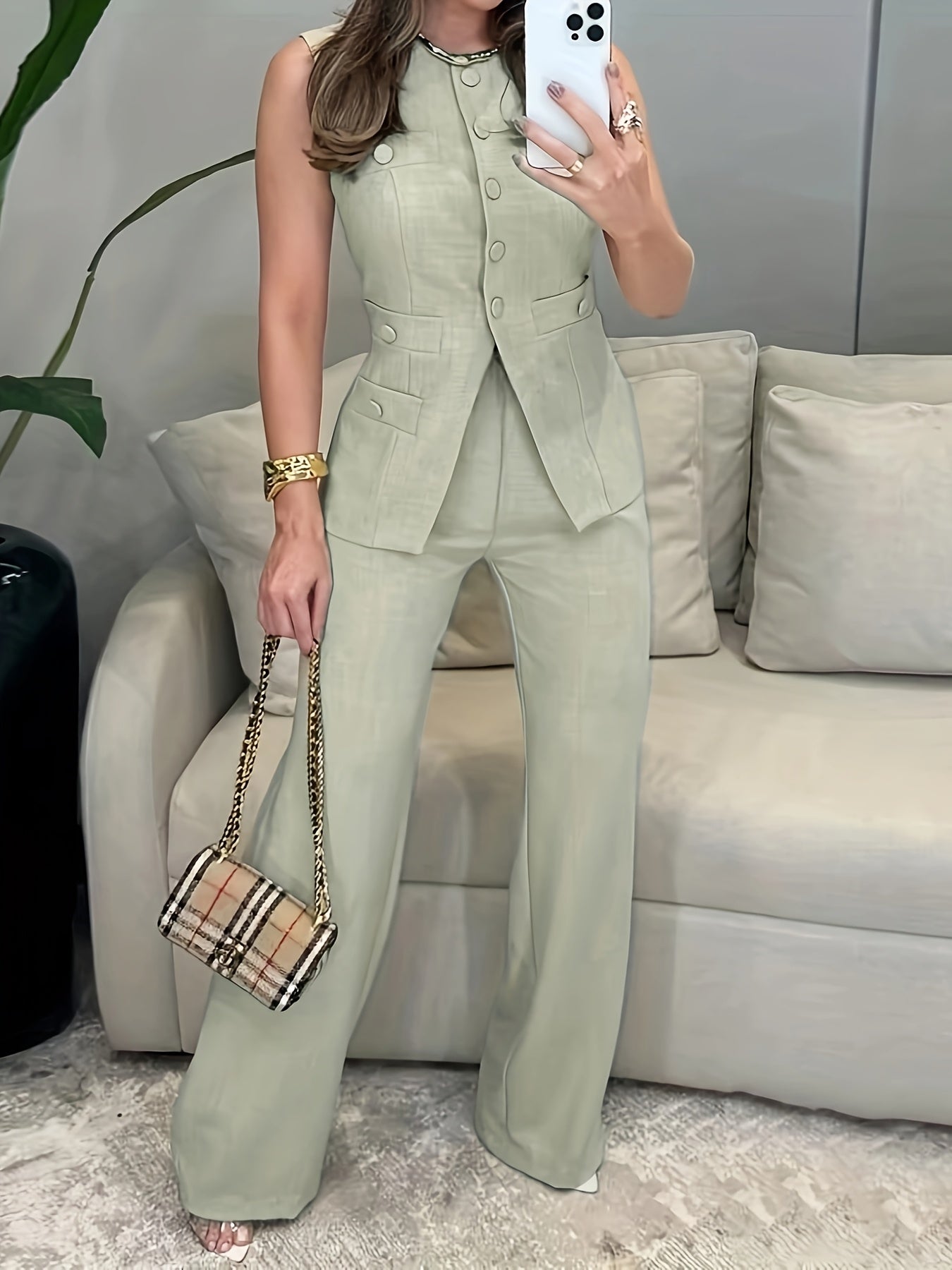Alessia Completo Elegante con Gilet