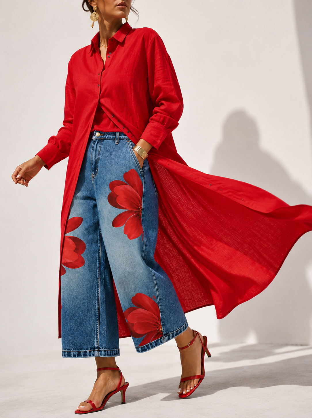 Céliane Completo Abito e Jeans